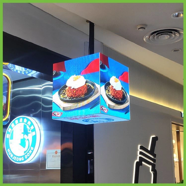 תצוגת LED מעוקבת